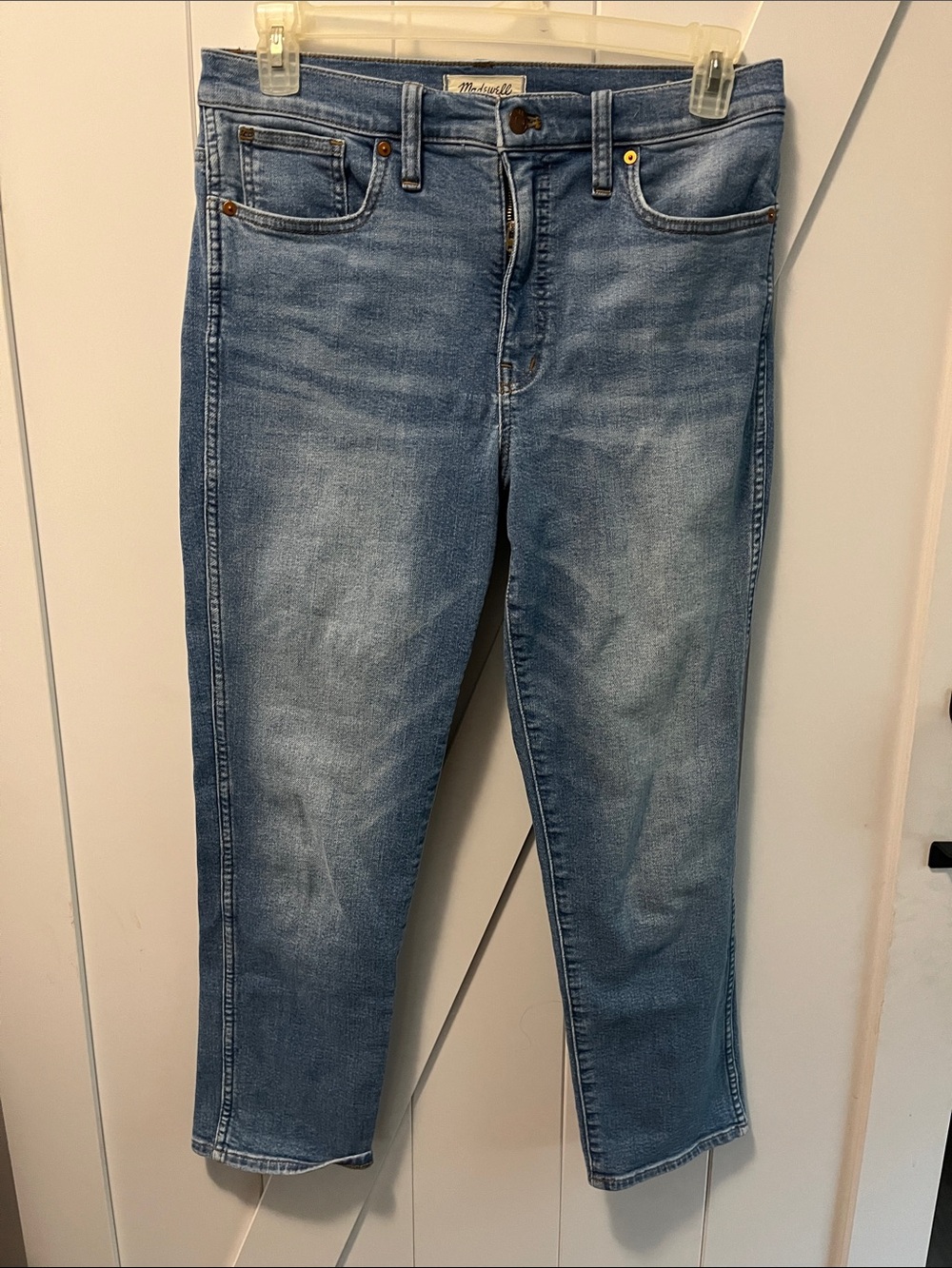 Madewell Medium Wash Ankle Skinny Jeans